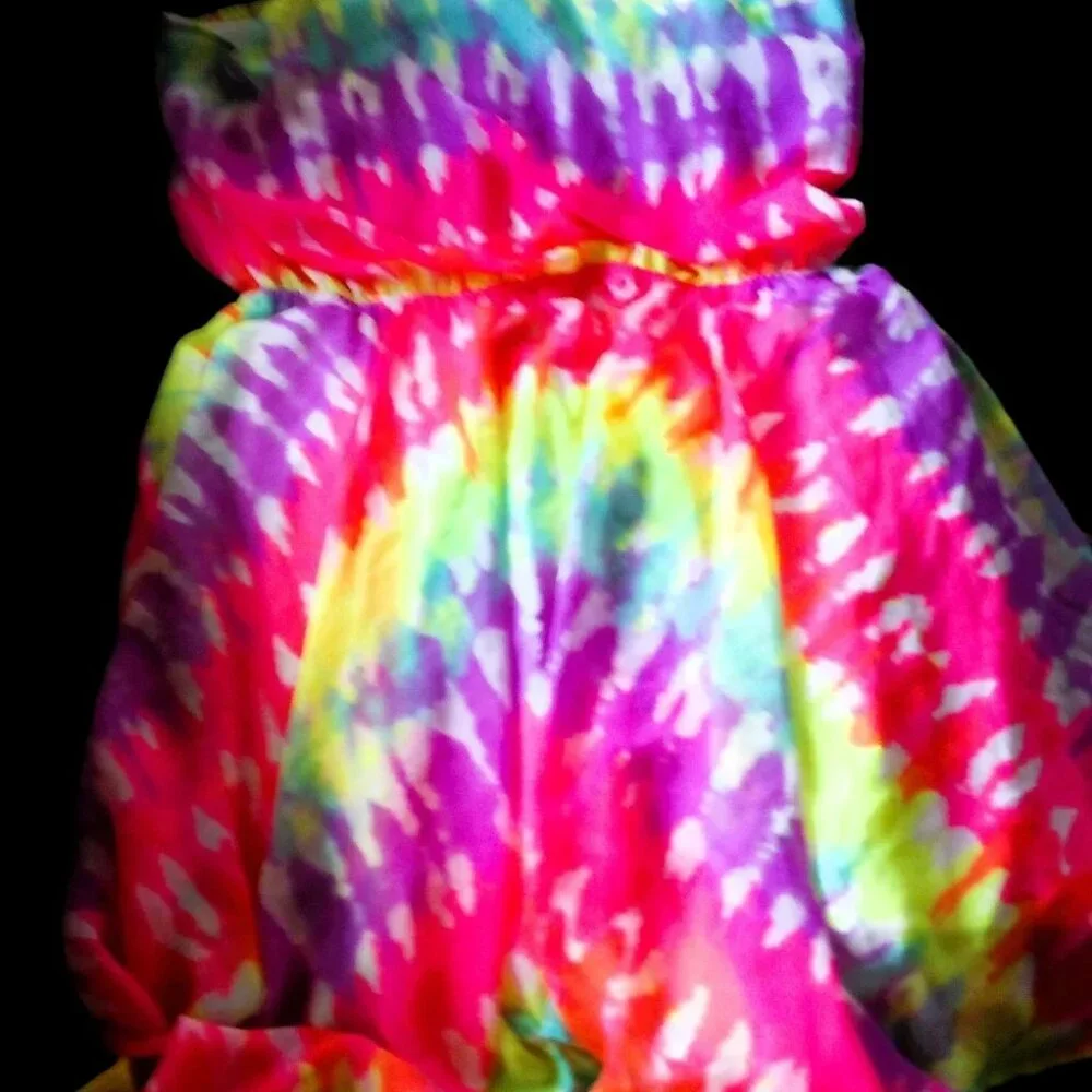 Children's Place Mommy & Me Matching Sharkbite Dresses - Adult XXL Kids M 7/8 - Picture 6 of 8